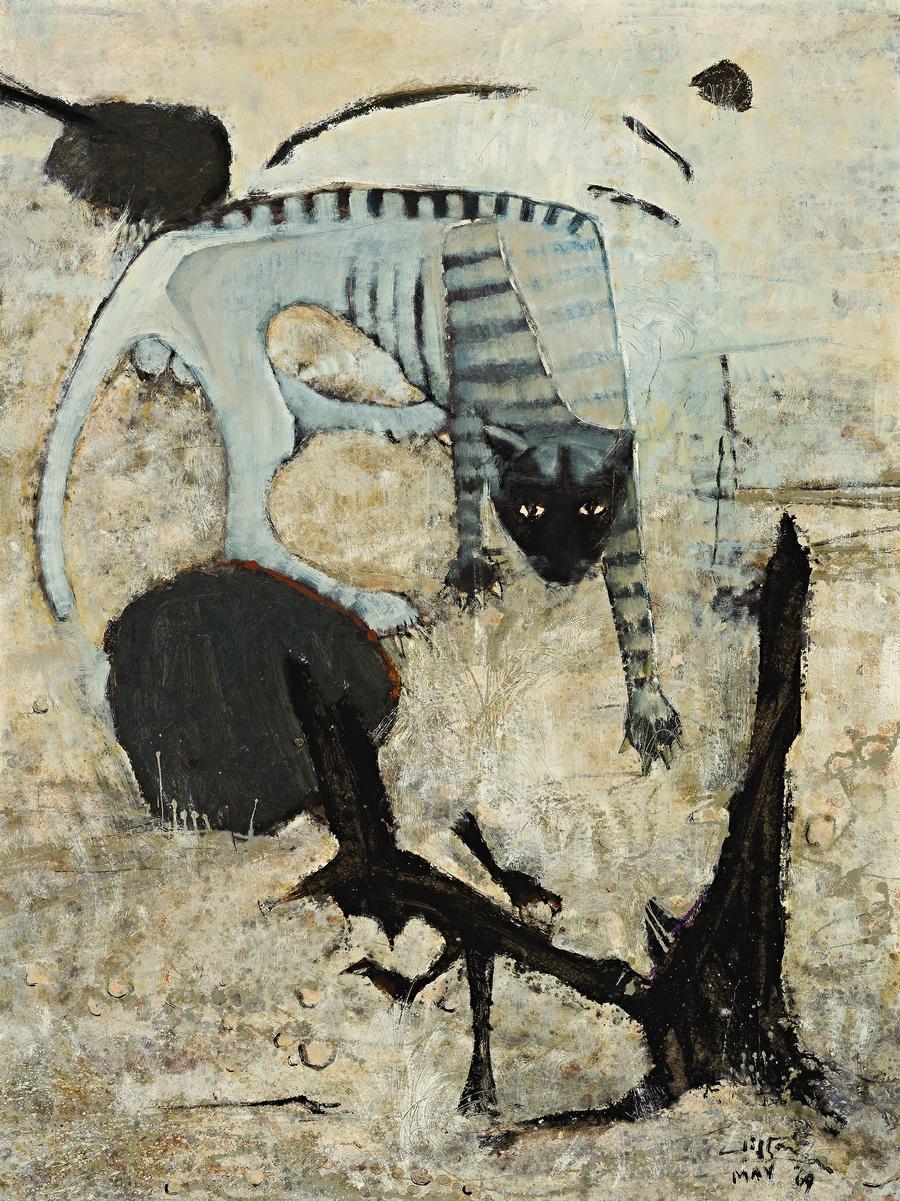 A FERAL CAT