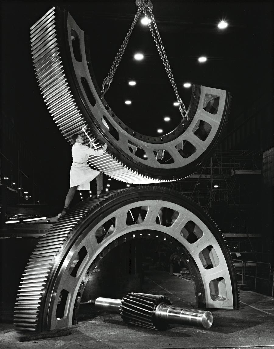 GEARS FOR THE MINING INDUSTRY, VICKERS RUWOLT, BURNLEY, VICTORIA