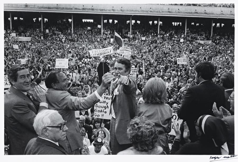 MALCOLM FRASER, RANDWICK RACECOURSE