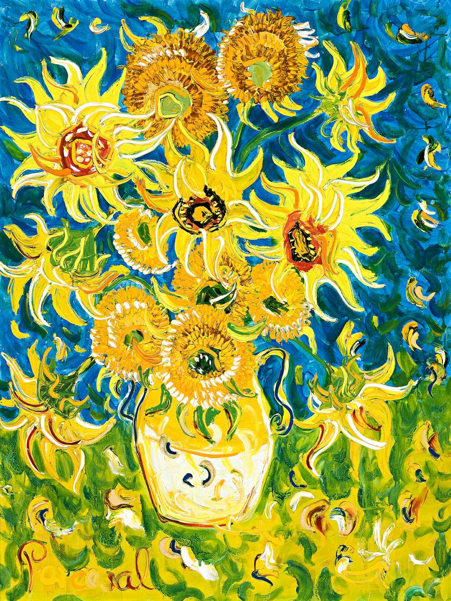 SUNFLOWERS FOR VINCENT