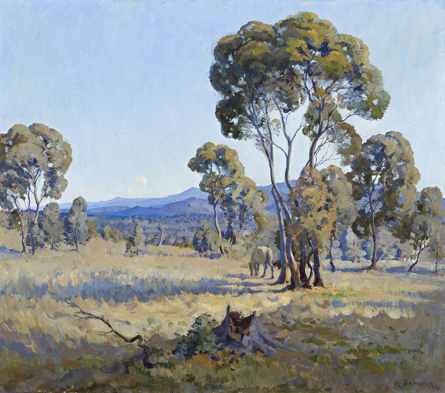 SILVER AND BLUE, WOODSIDE
