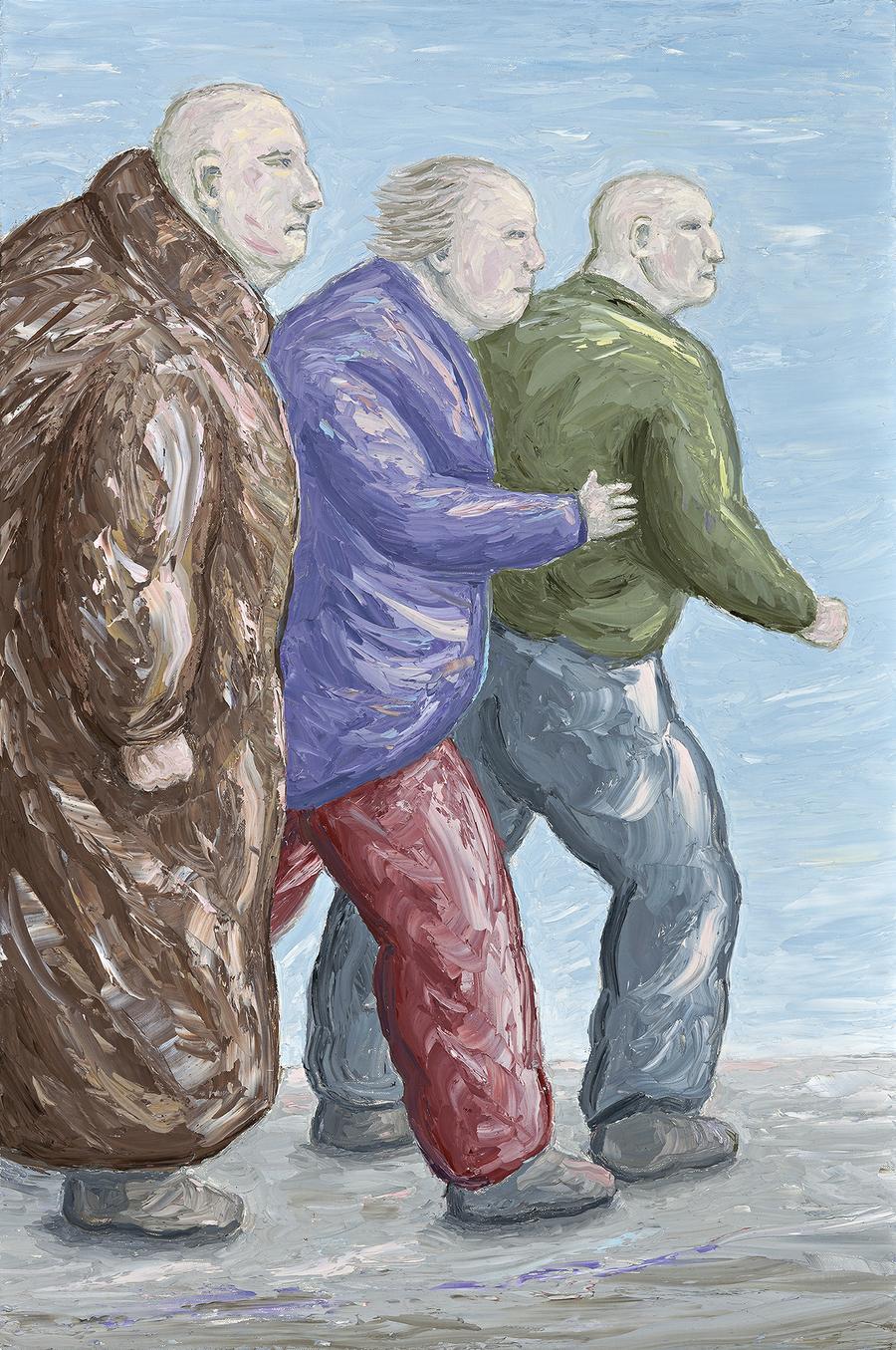 PAINTING (THREE FIGURES)