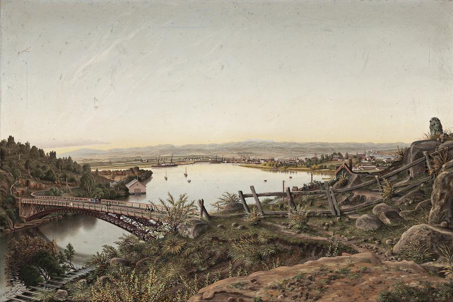 VIEW OF LAUNCESTON