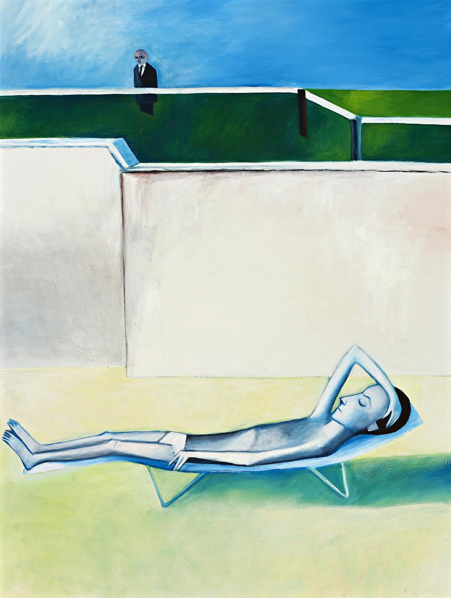THE SUNBATHER