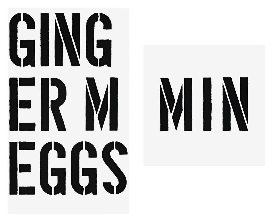 GINGER MEGGS AND MIN IN MEMORY OF D.P. 1993 –