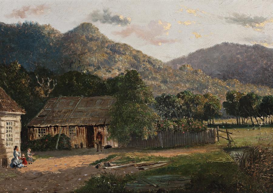 FIRST SCHOOL HOUSE AT DANDENONG