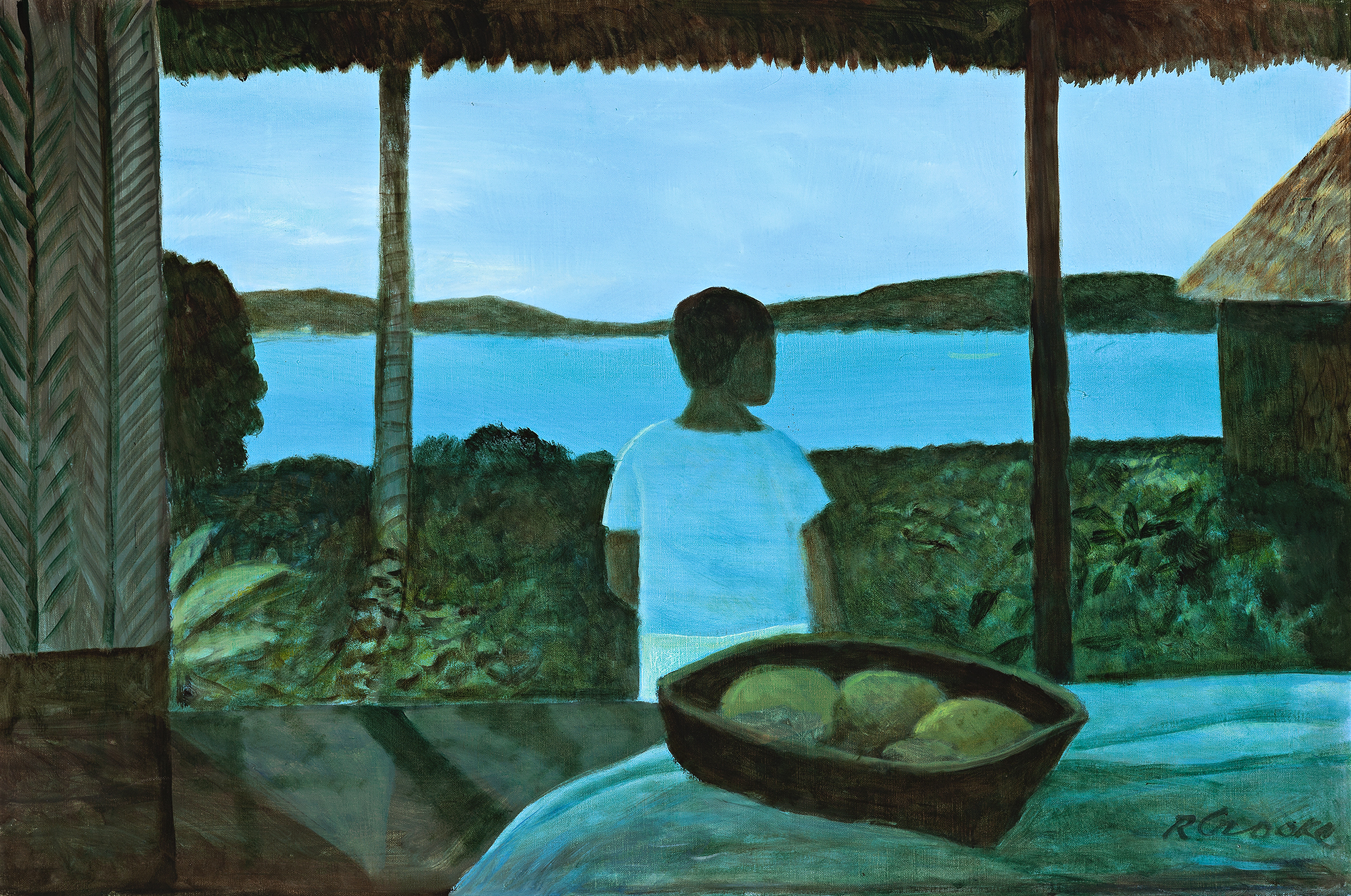 FIJIAN ISLAND VILLAGE