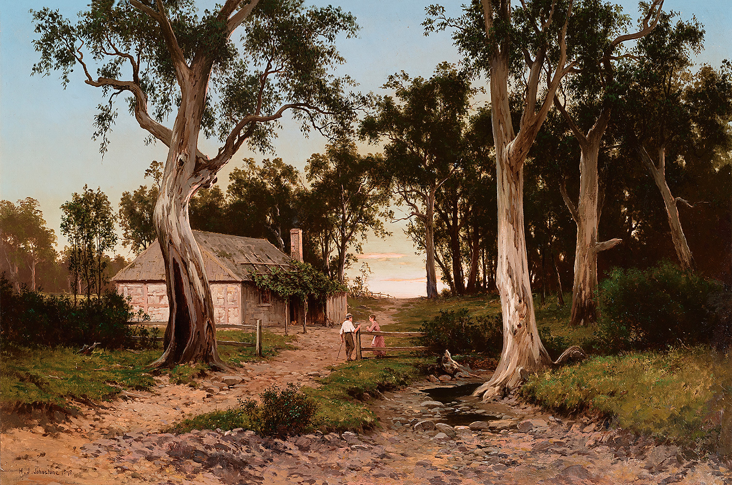 AT BURNSIDE NEAR ADELAIDE, S.A.
