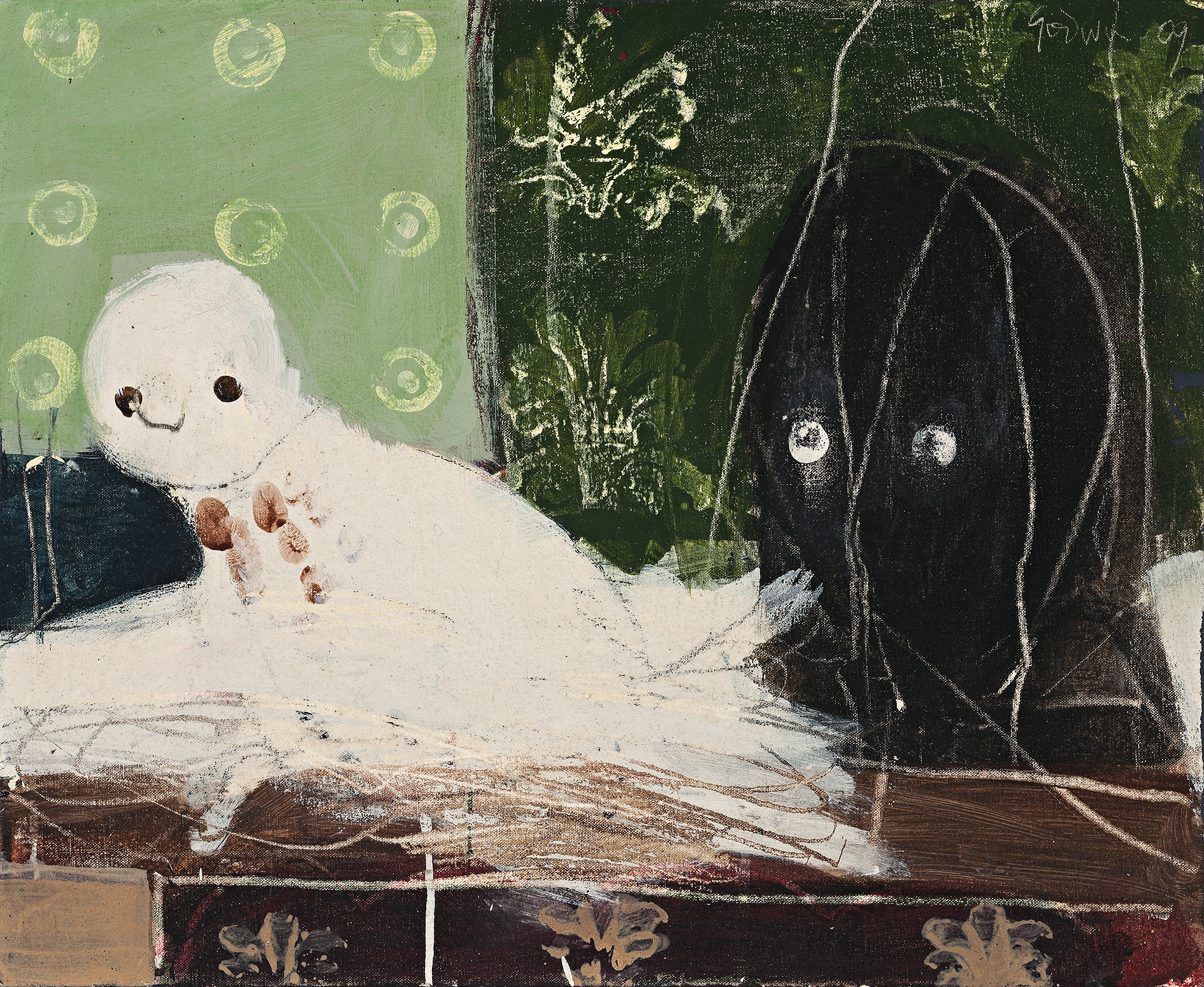 SMALL OWL AND MASK
