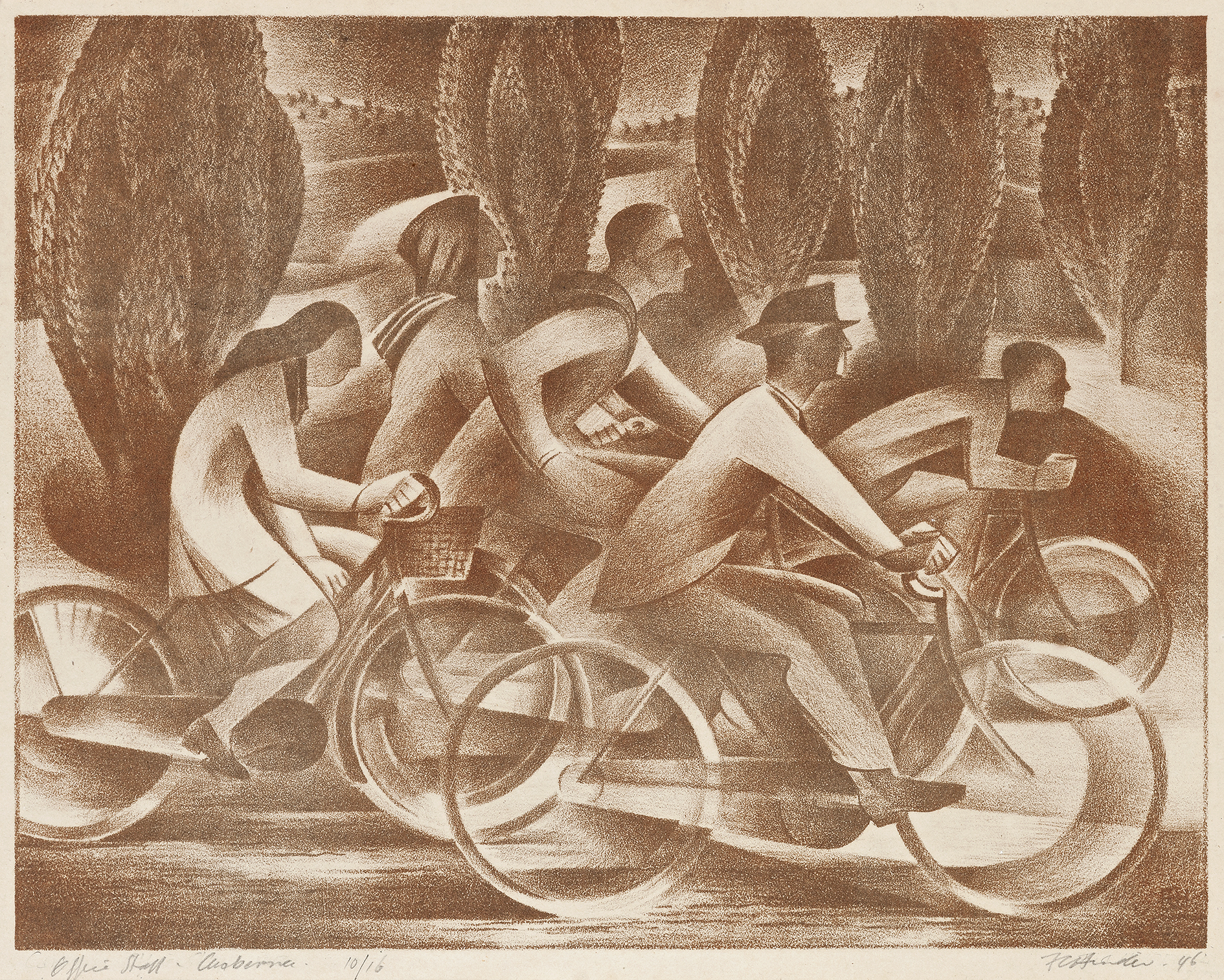 OFFICE STAFF, CANBERRA, 1942 (printed 1946)