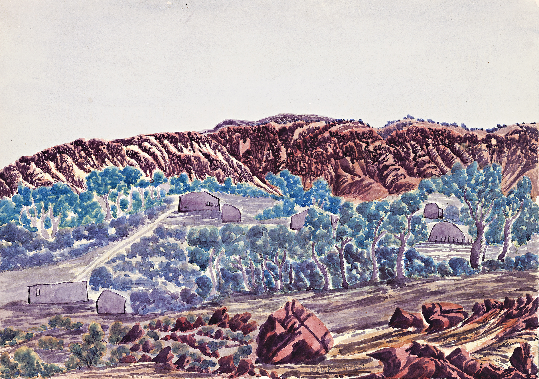 CENTRAL AUSTRALIAN LANDSCAPE