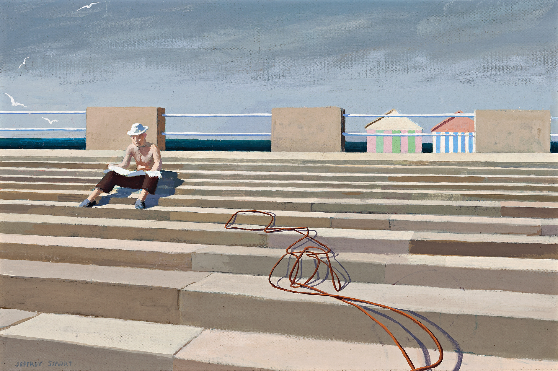 FIRST STUDY FOR OSTIA, 1969 – 70