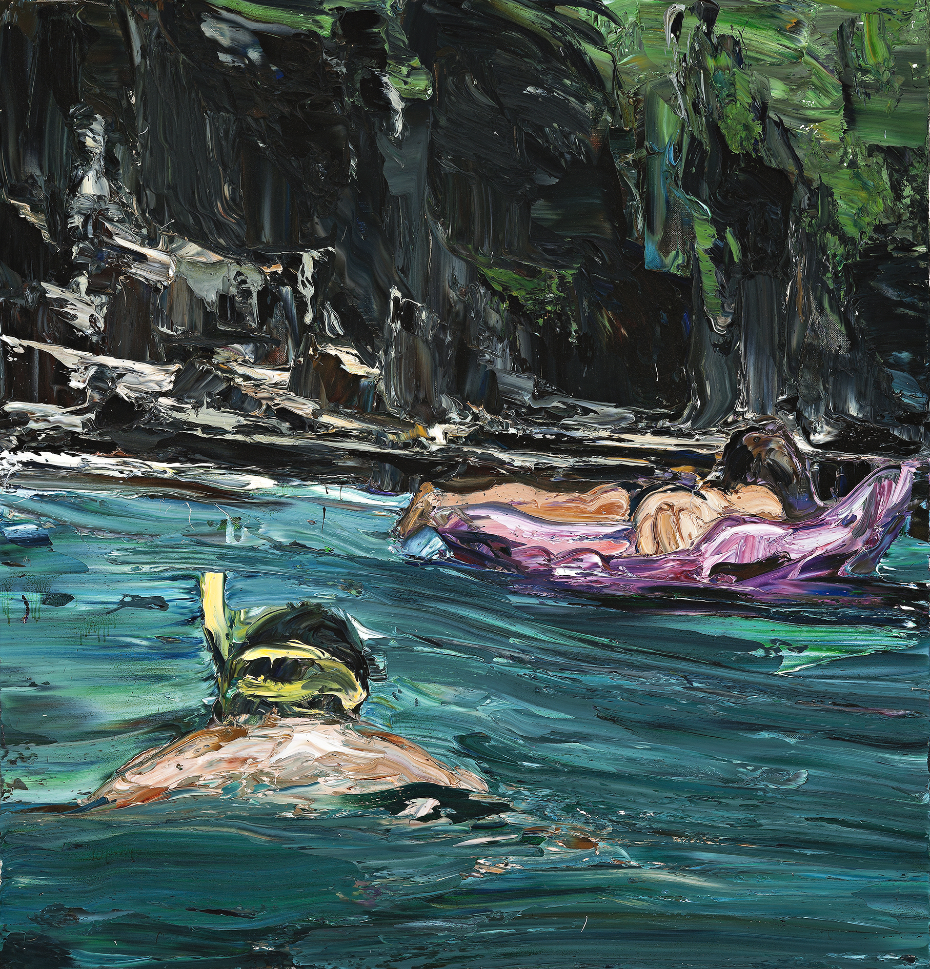 IN THE SWELL (LILO AND SNORKEL)