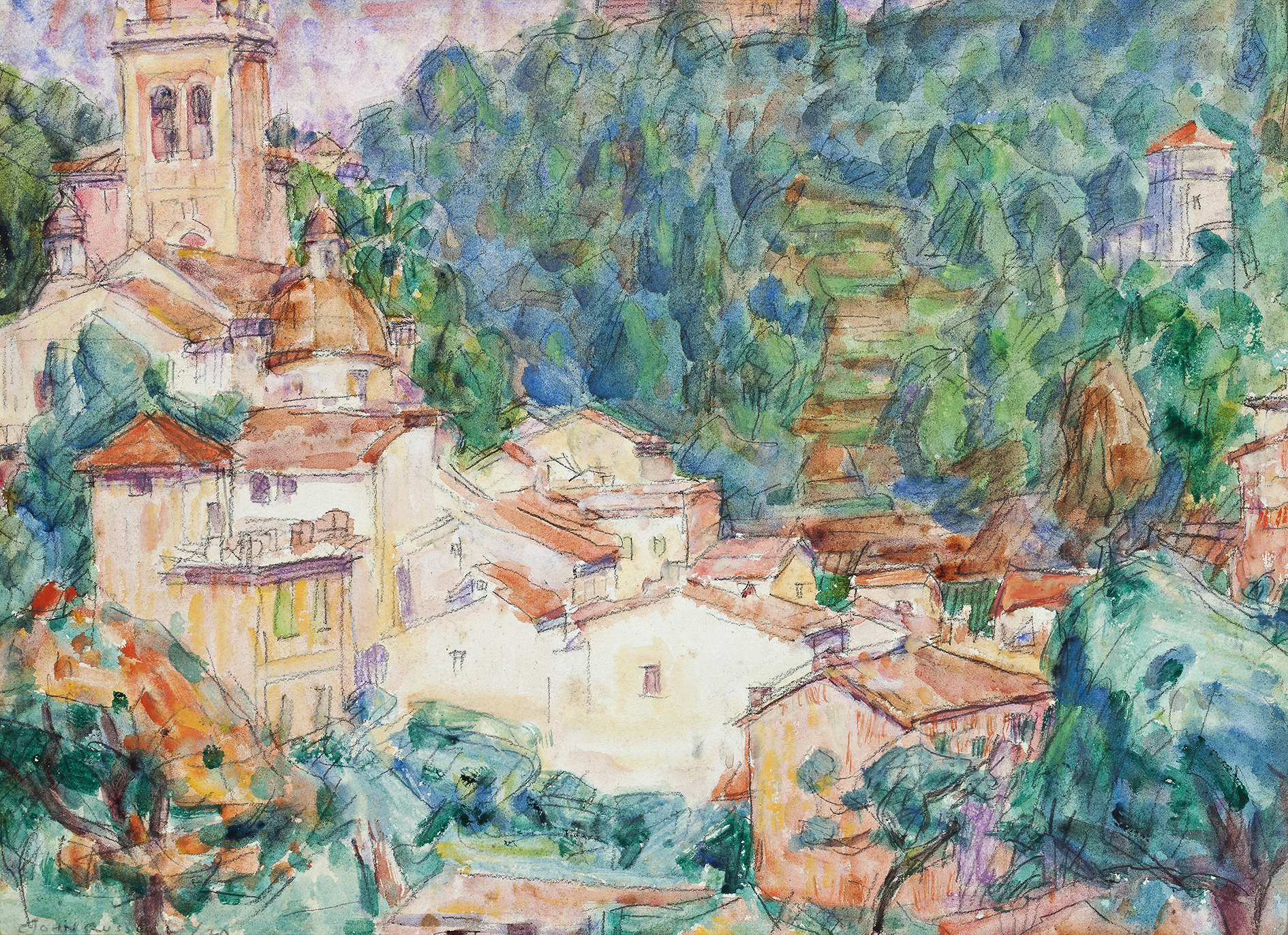 MONASTERY AT PORTOFINO