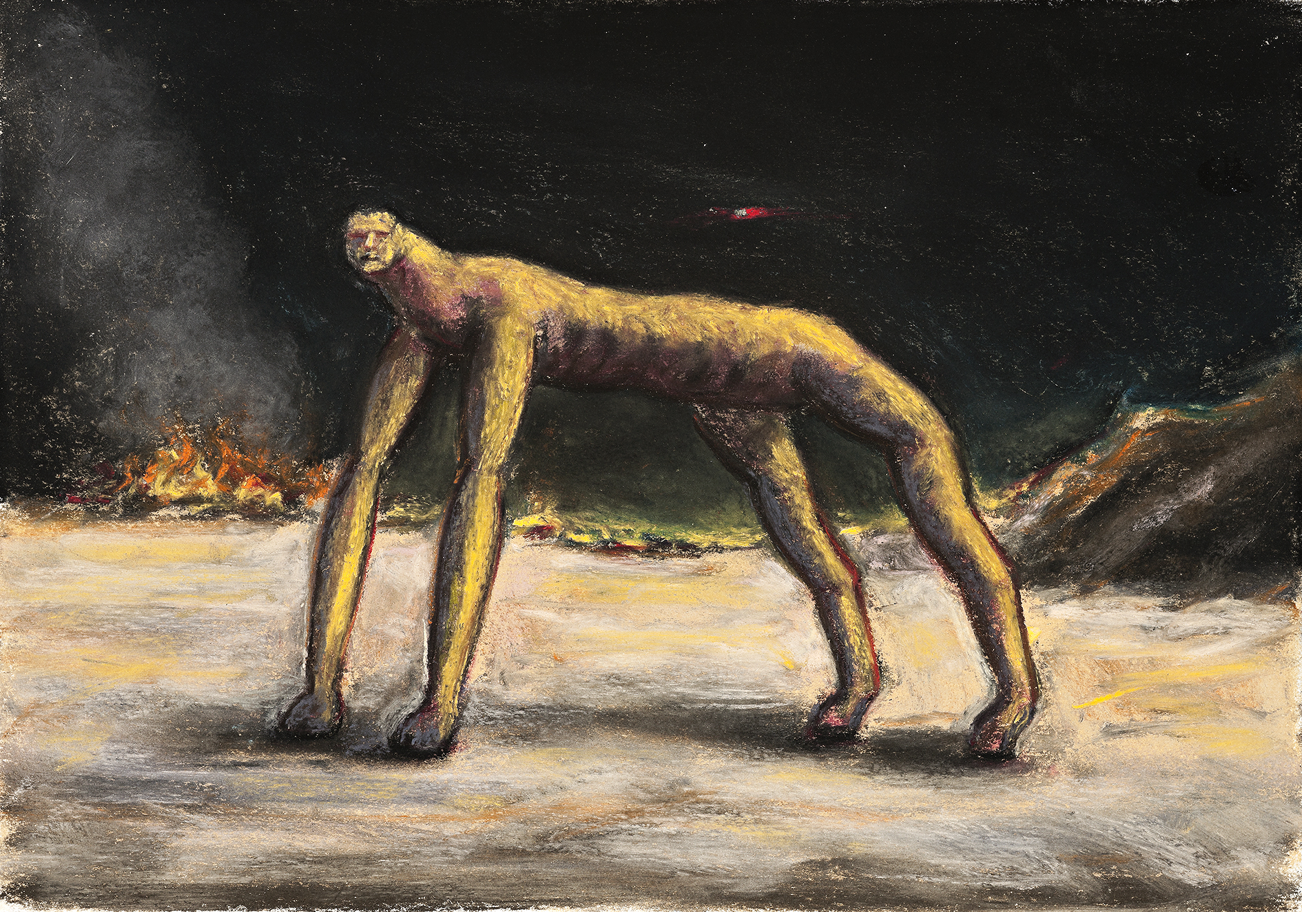 DRAWING (FOUR LEGGED FIGURE)