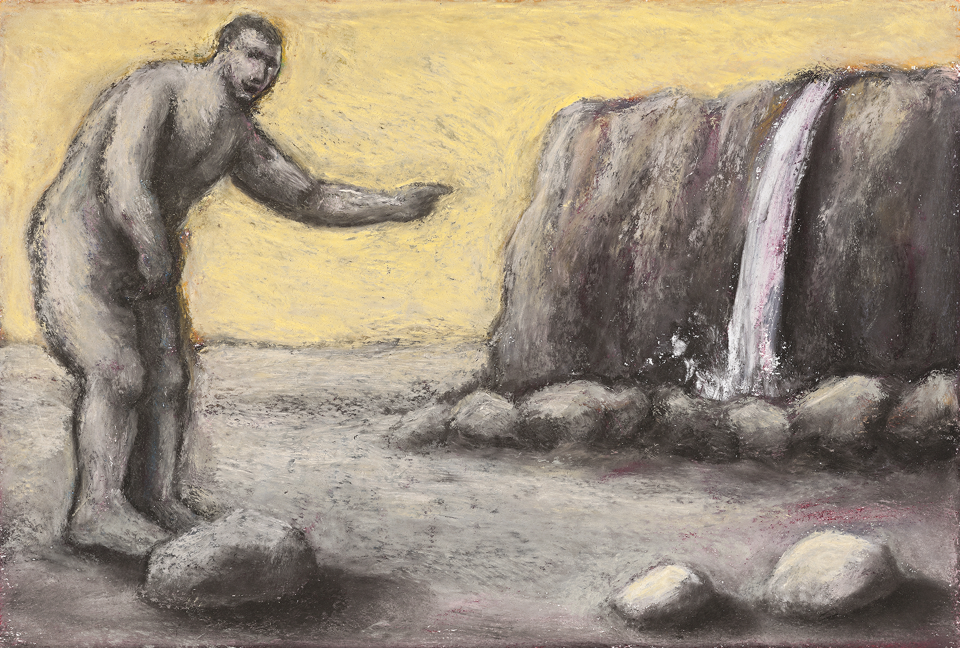 DRAWING (FIGURE AND FALLS)
