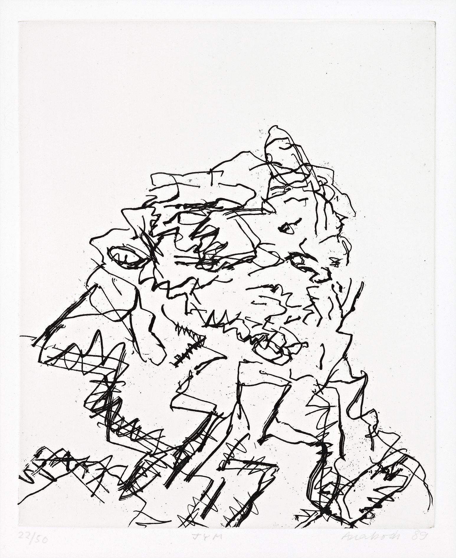 JYM, 1990 (FROM ‘SEVEN PORTRAITS’ SERIES)