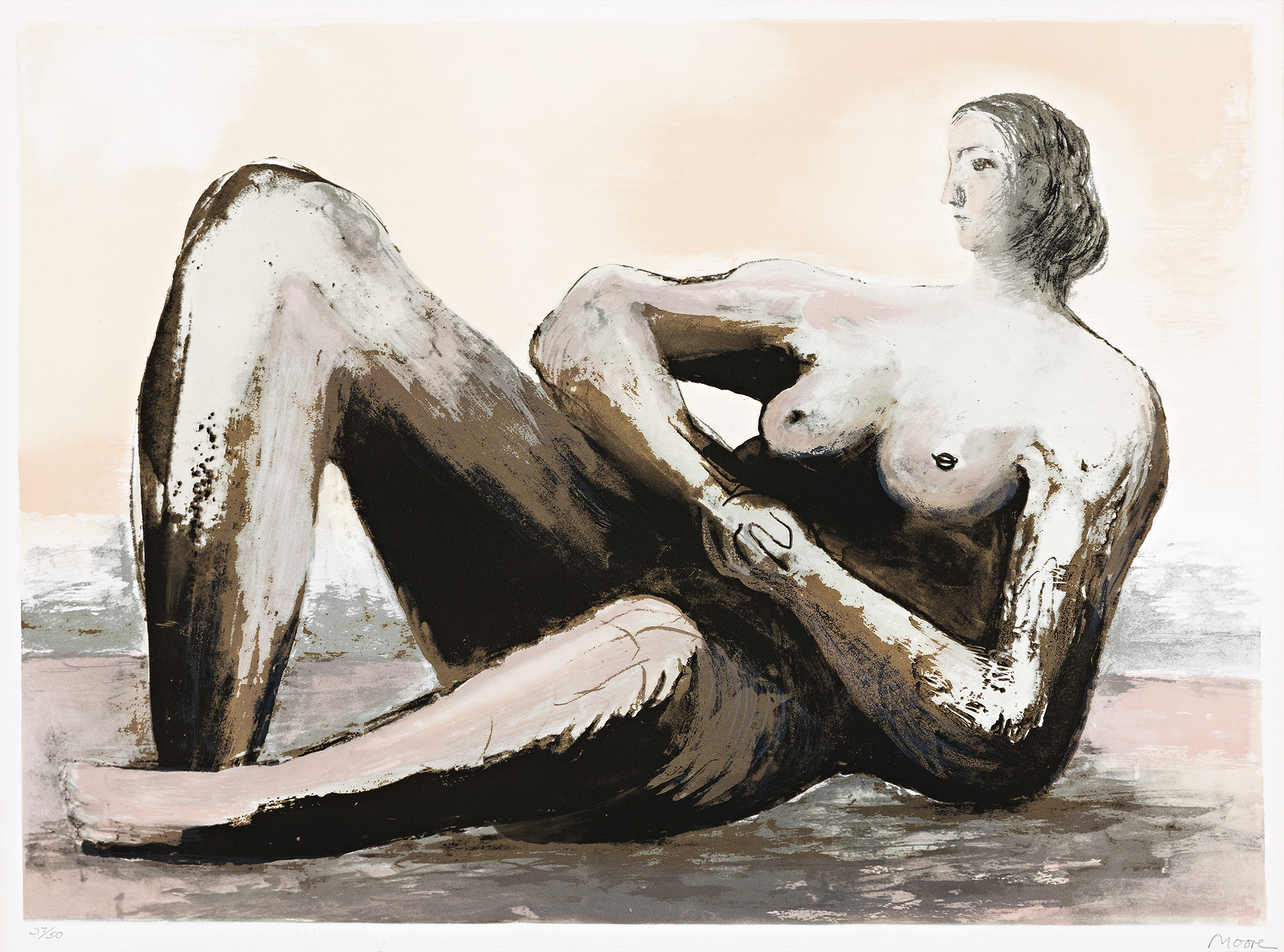 RECLINING WOMAN III, 1980 – 81