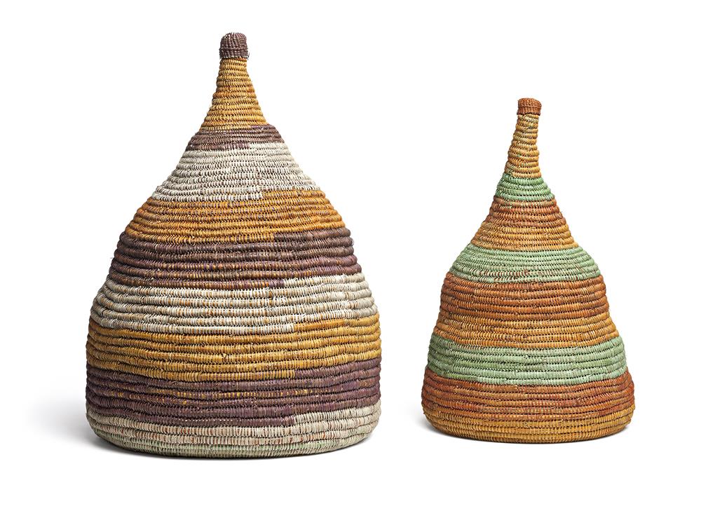 A PAIR OF BOTTLES