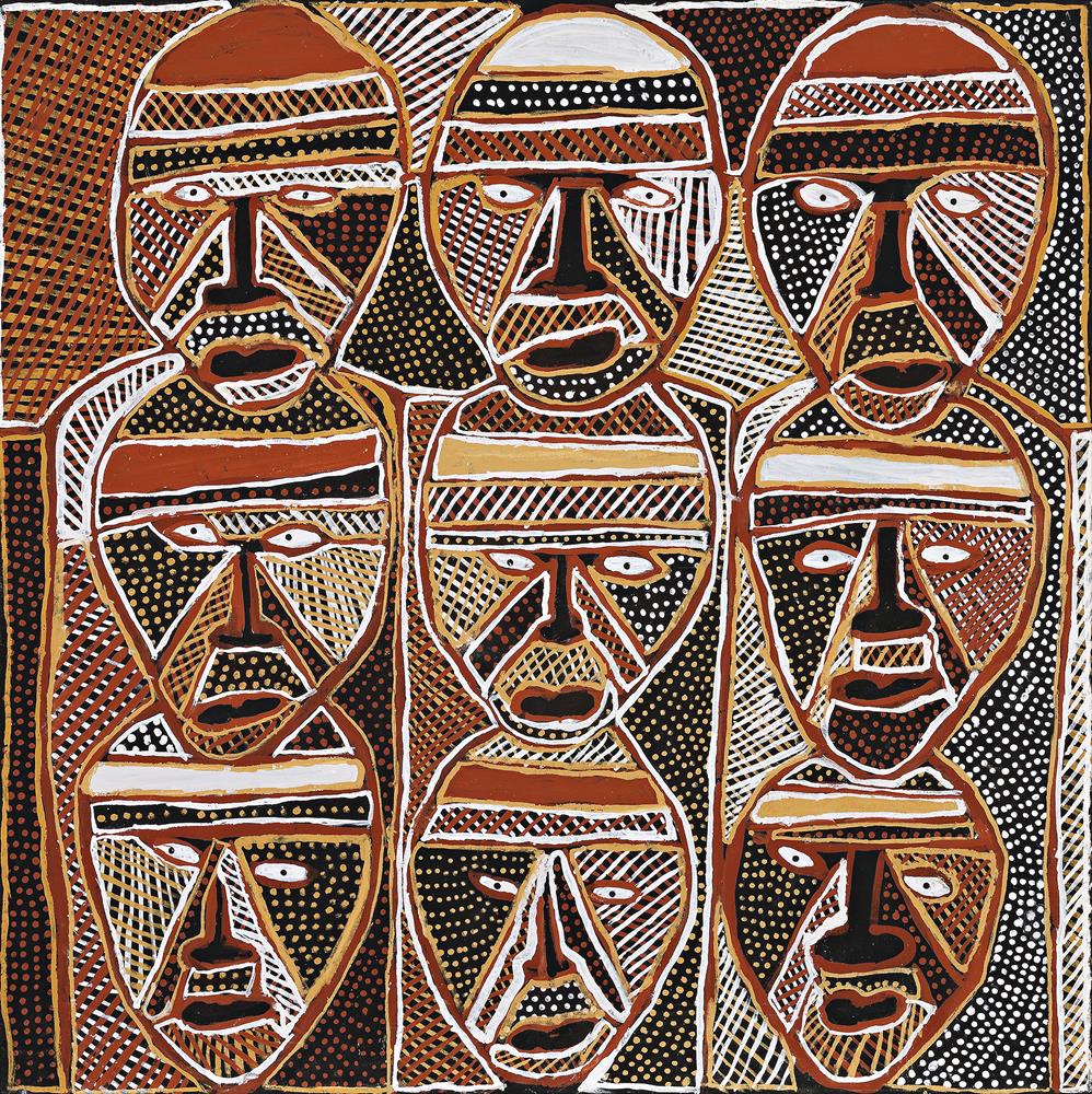YIRRAJIRRIMA PUNGINTAGA (THREE HEADS)