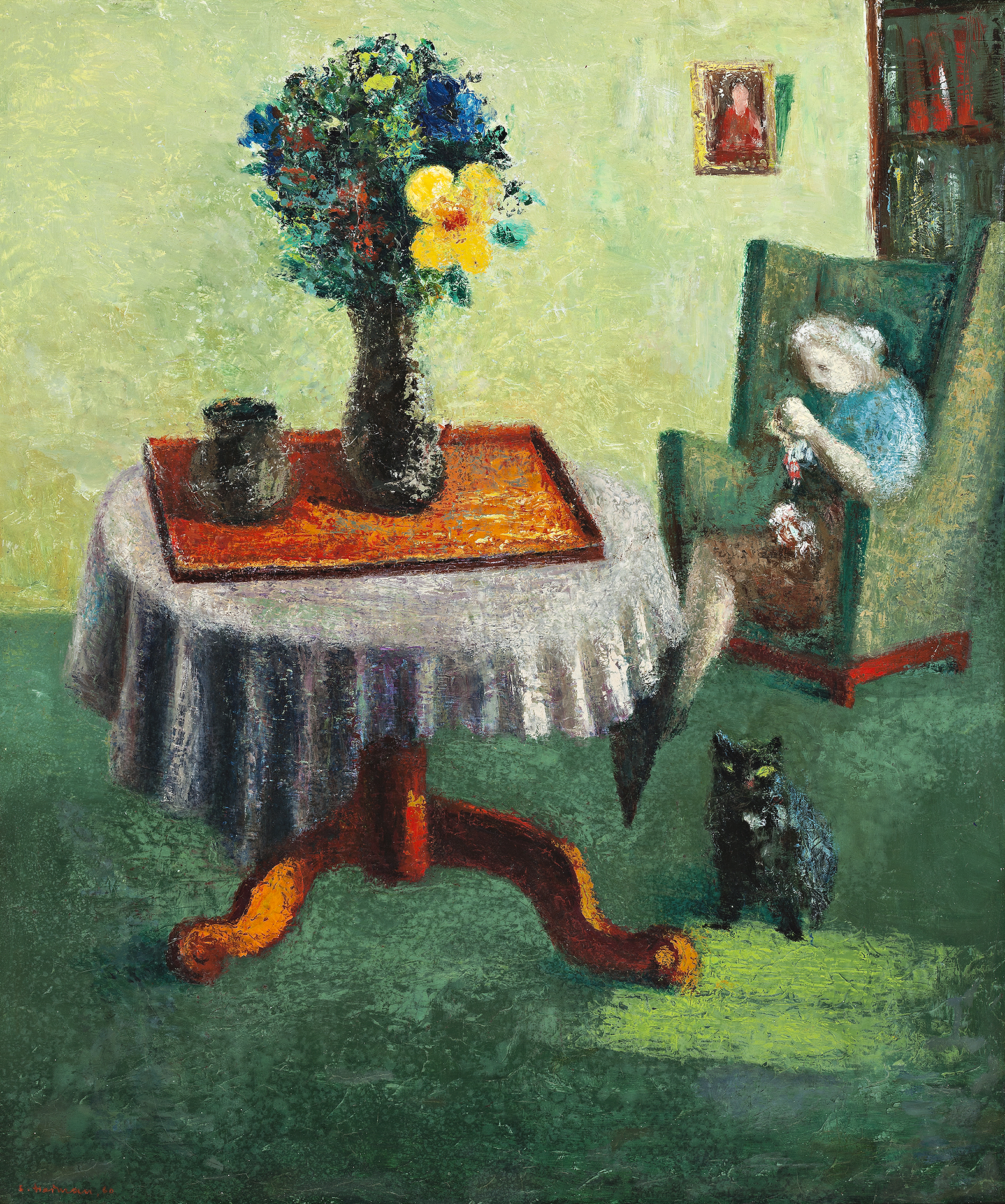 INTERIOR WITH STILL LIFE