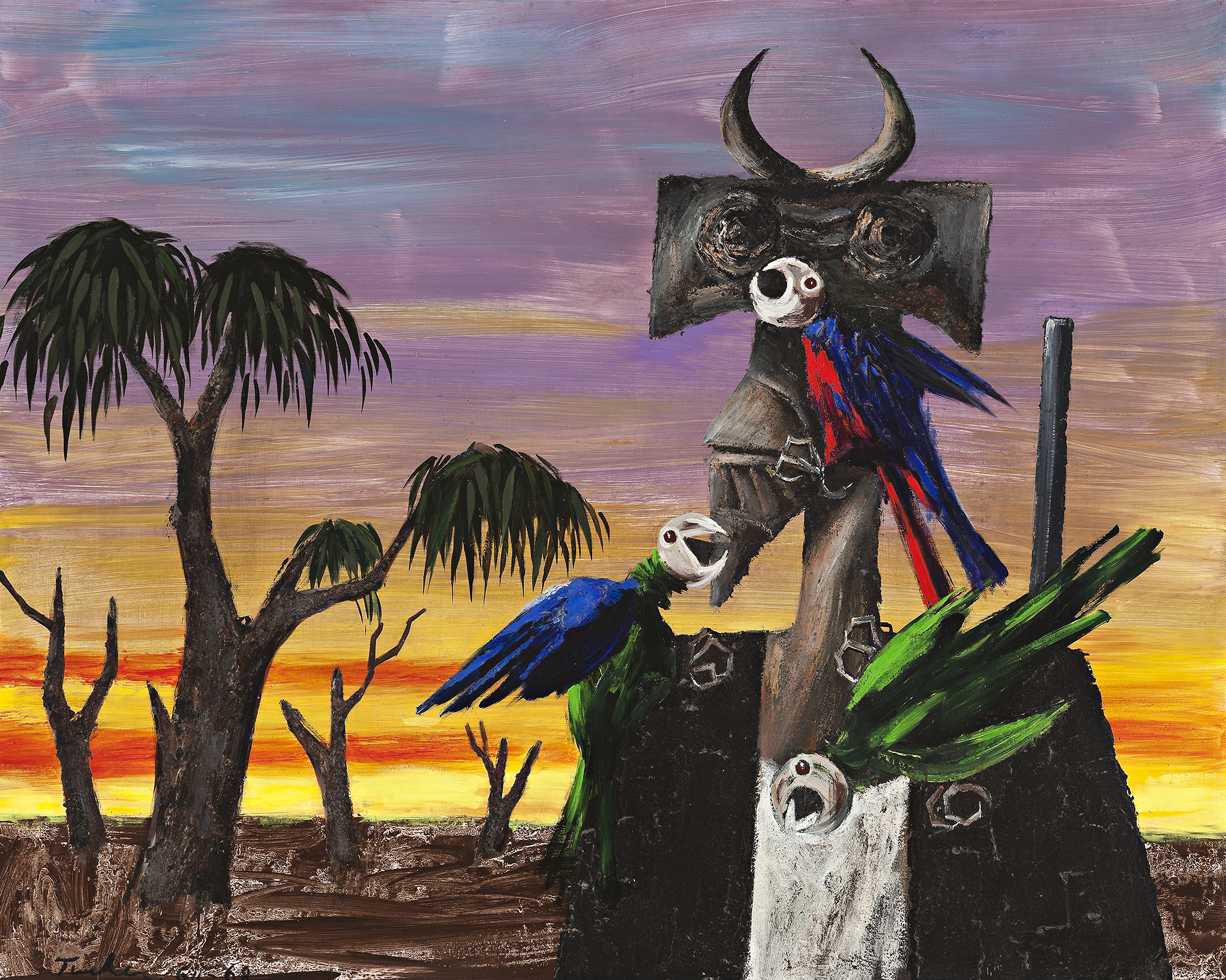 INTRUDER AND PARROTS