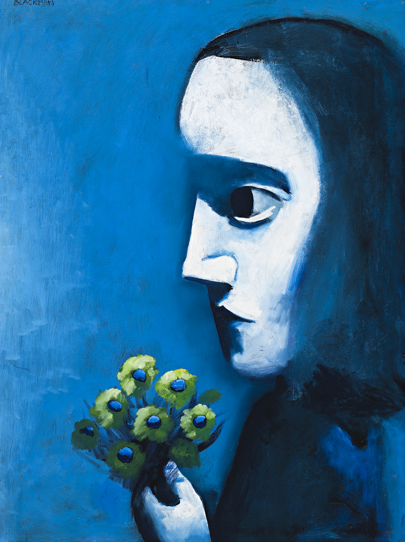 GIRL WITH FLOWERS