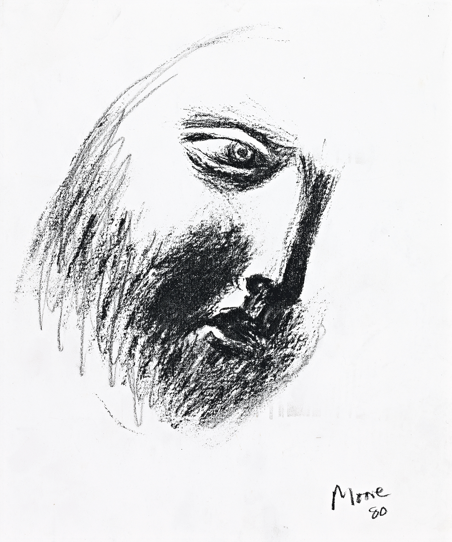 HEAD (AFTER ANDREA PISANO), 1980 – 81