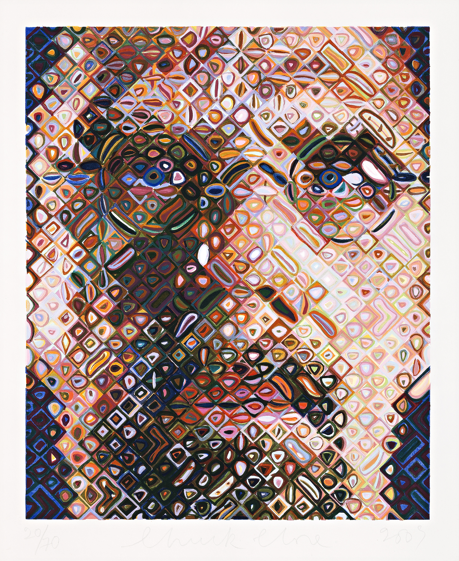 SELF PORTRAIT WOODCUT