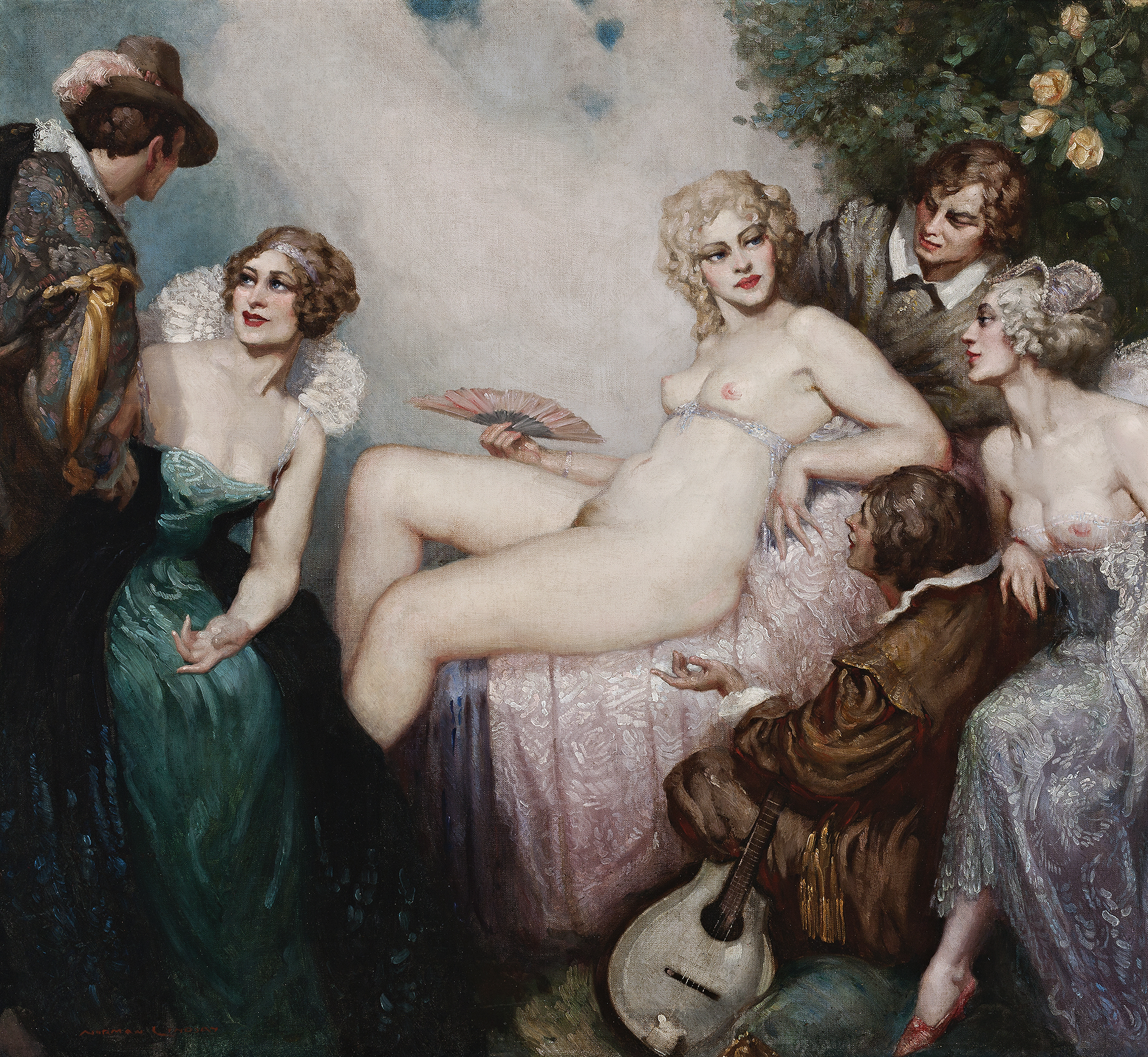 THE LUTE PLAYER