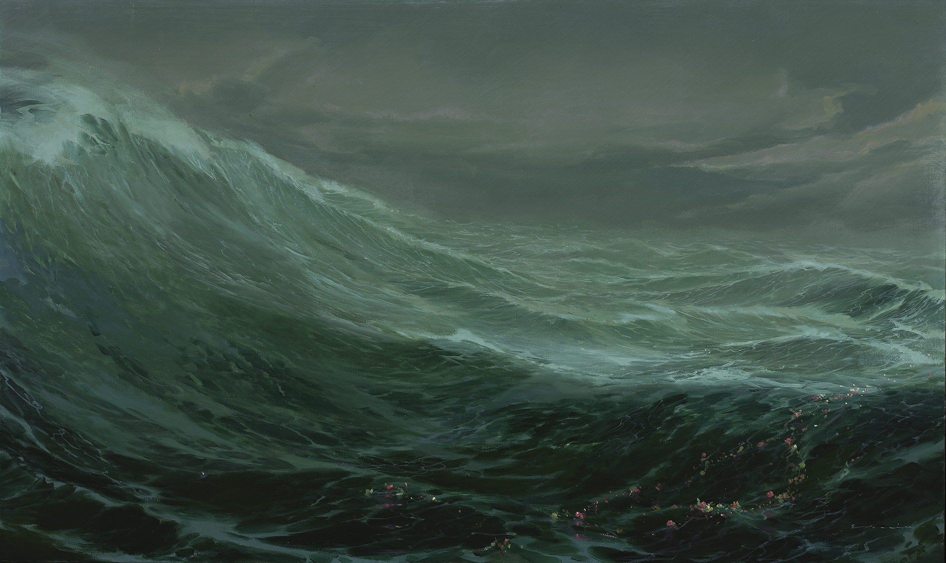 THE WAVE AND GARLAND