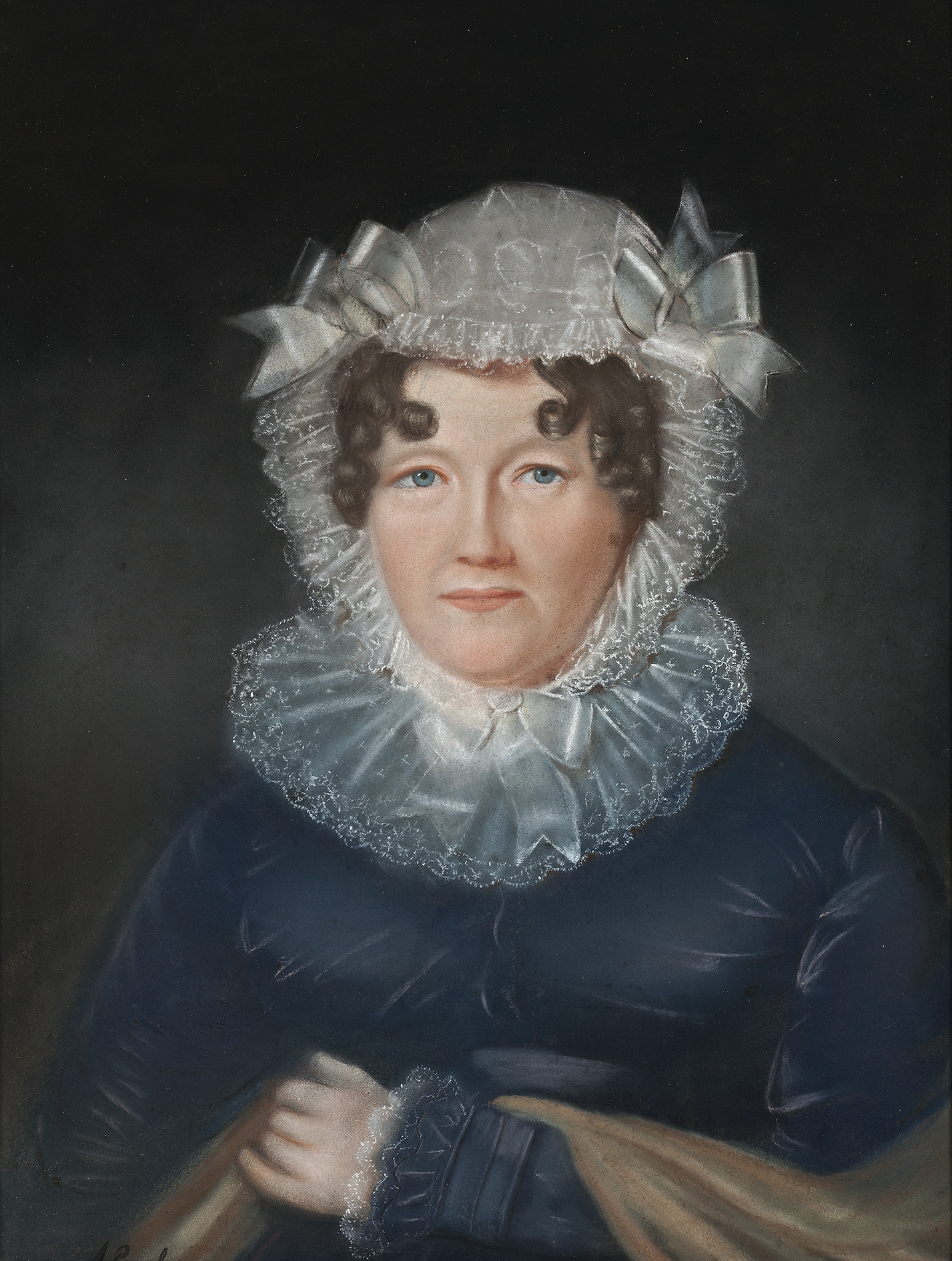 PORTRAIT OF ELIZABETH ANN WILSON POTTER, MRS FRANCIS BARNES, HOBART
