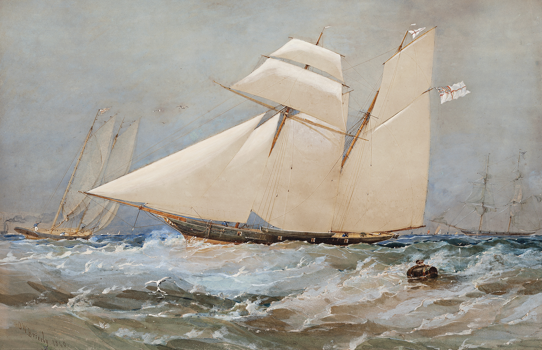 THE WANDERER, ROYAL YACHT SQUADRON