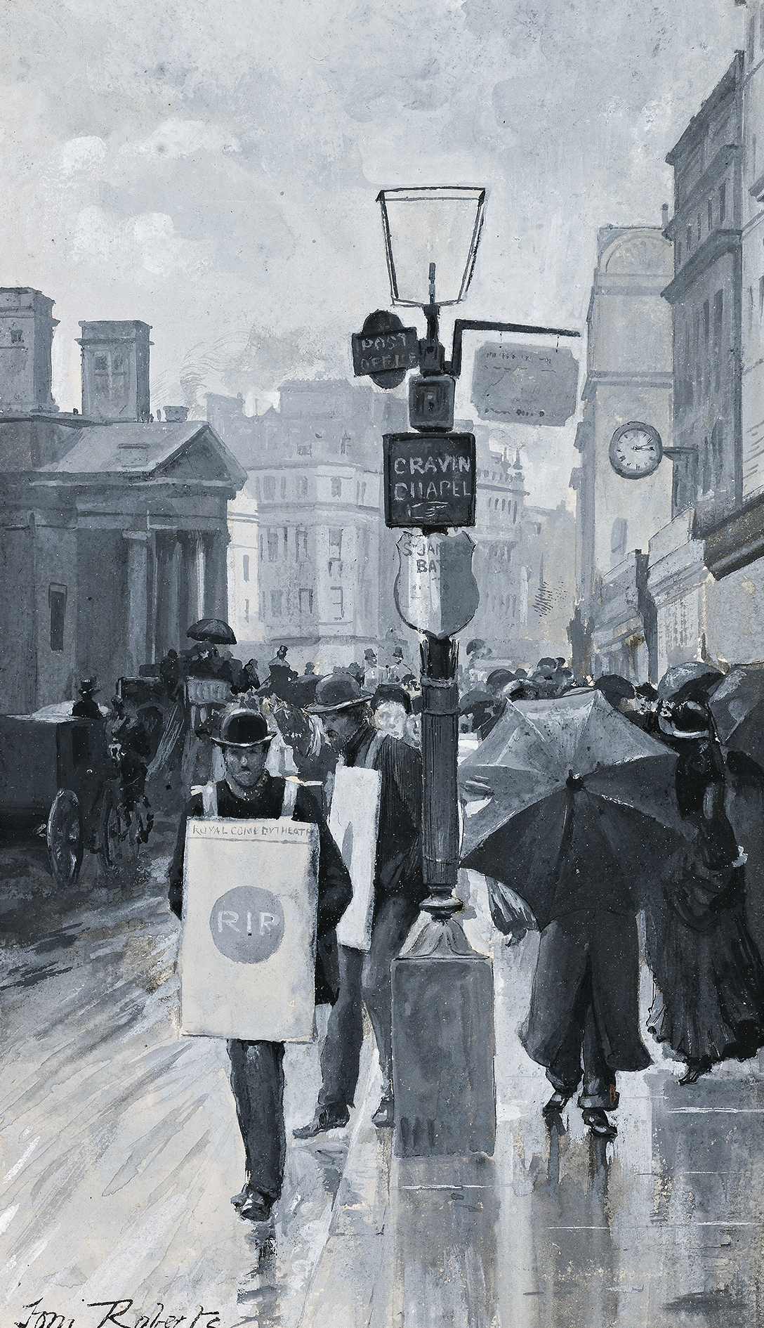 LONDON STREET SCENE