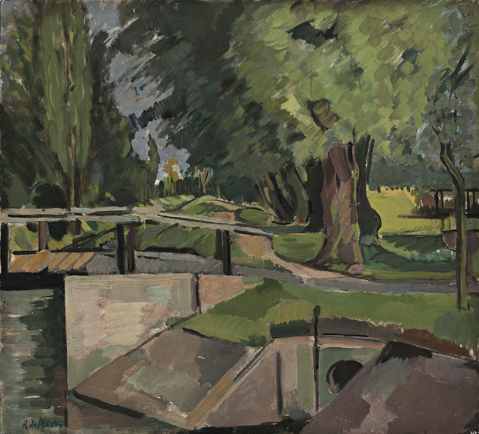 EUROPEAN CANAL AND BRIDGE