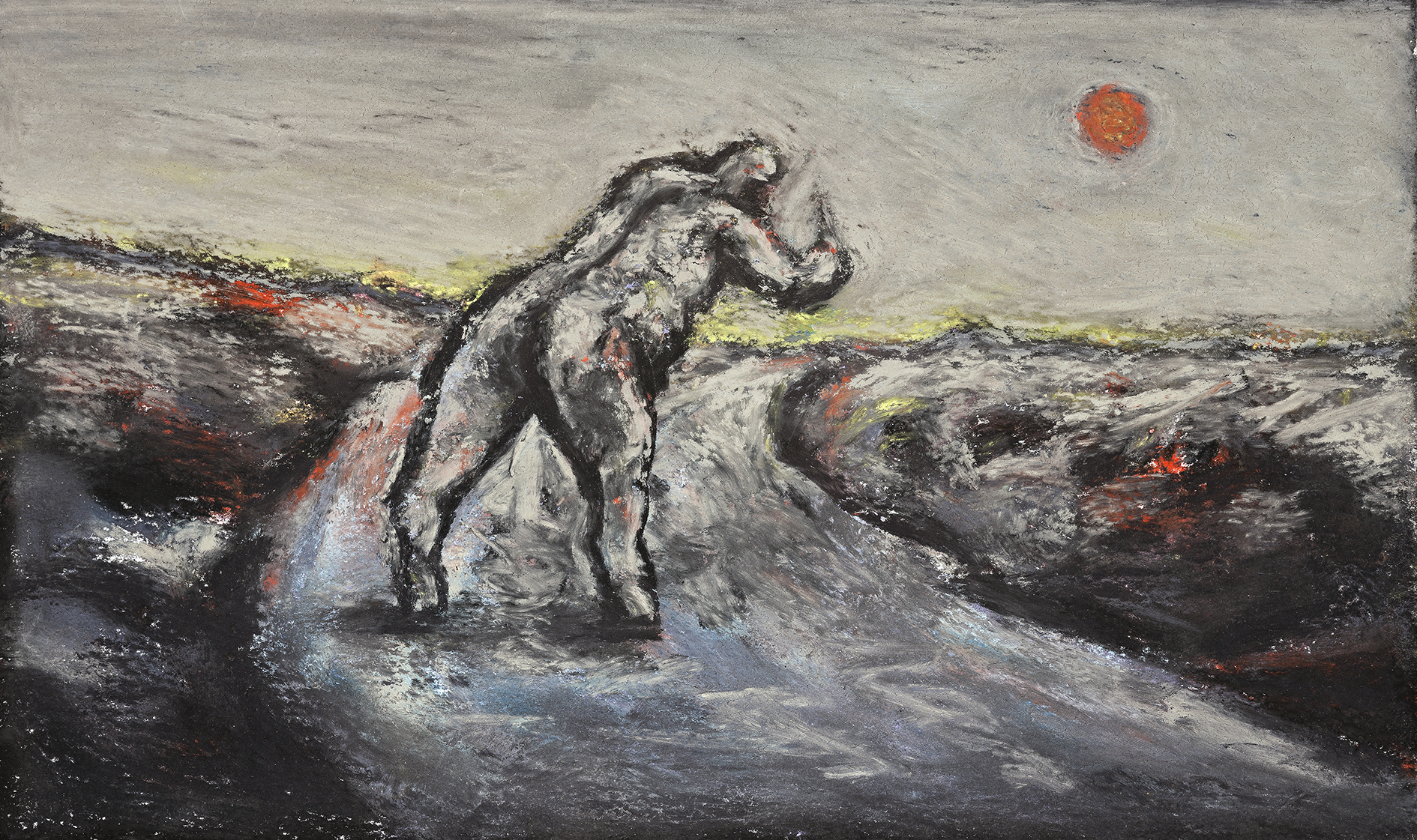 FIGURE ON ROAD