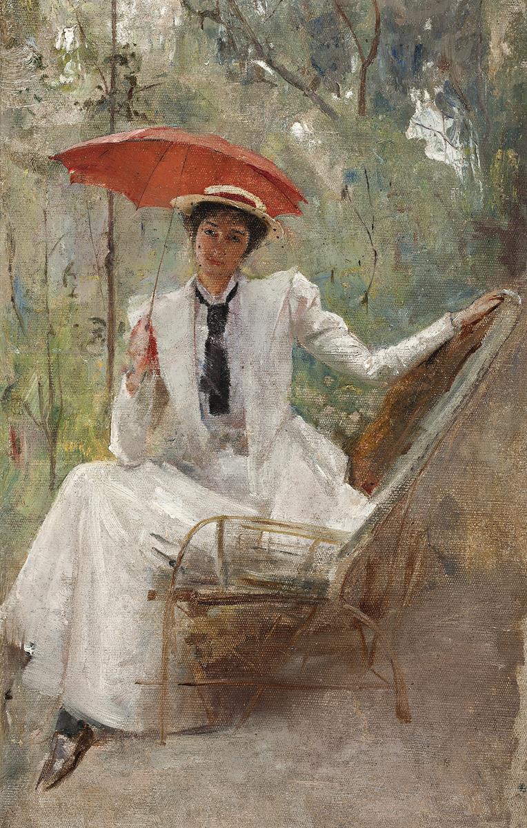 LADY WITH A PARASOL