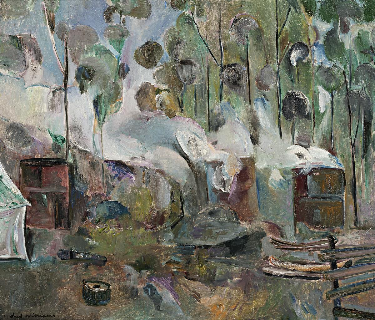 LANDSCAPE (THE CHARCOAL BURNER)