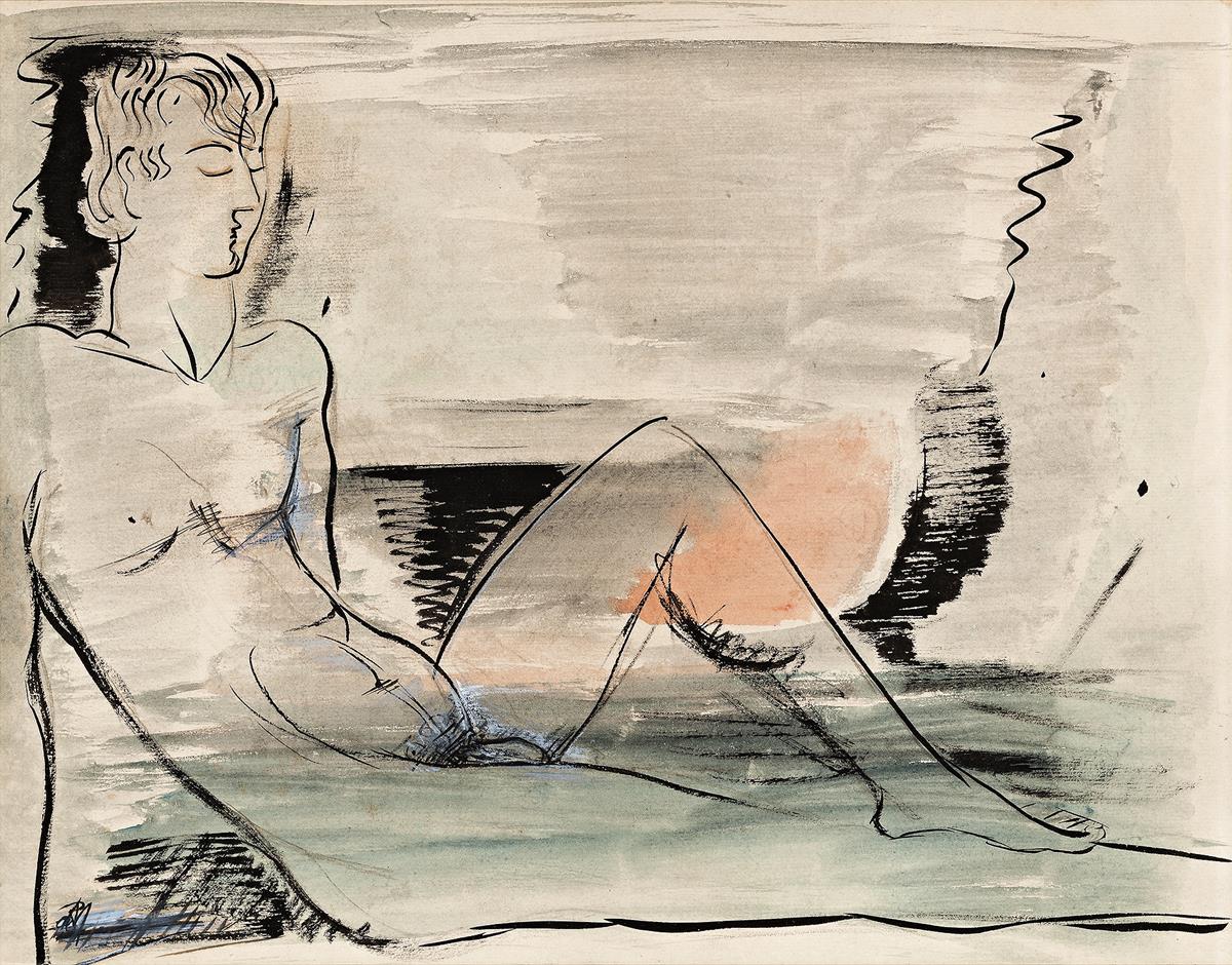 STUDY OF A NUDE