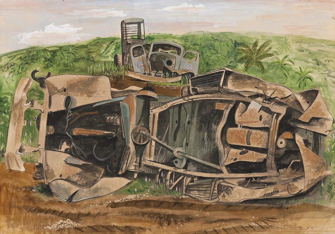TRUCK, NOEMFOOR ISLAND, DUTCH NEW GUINEA