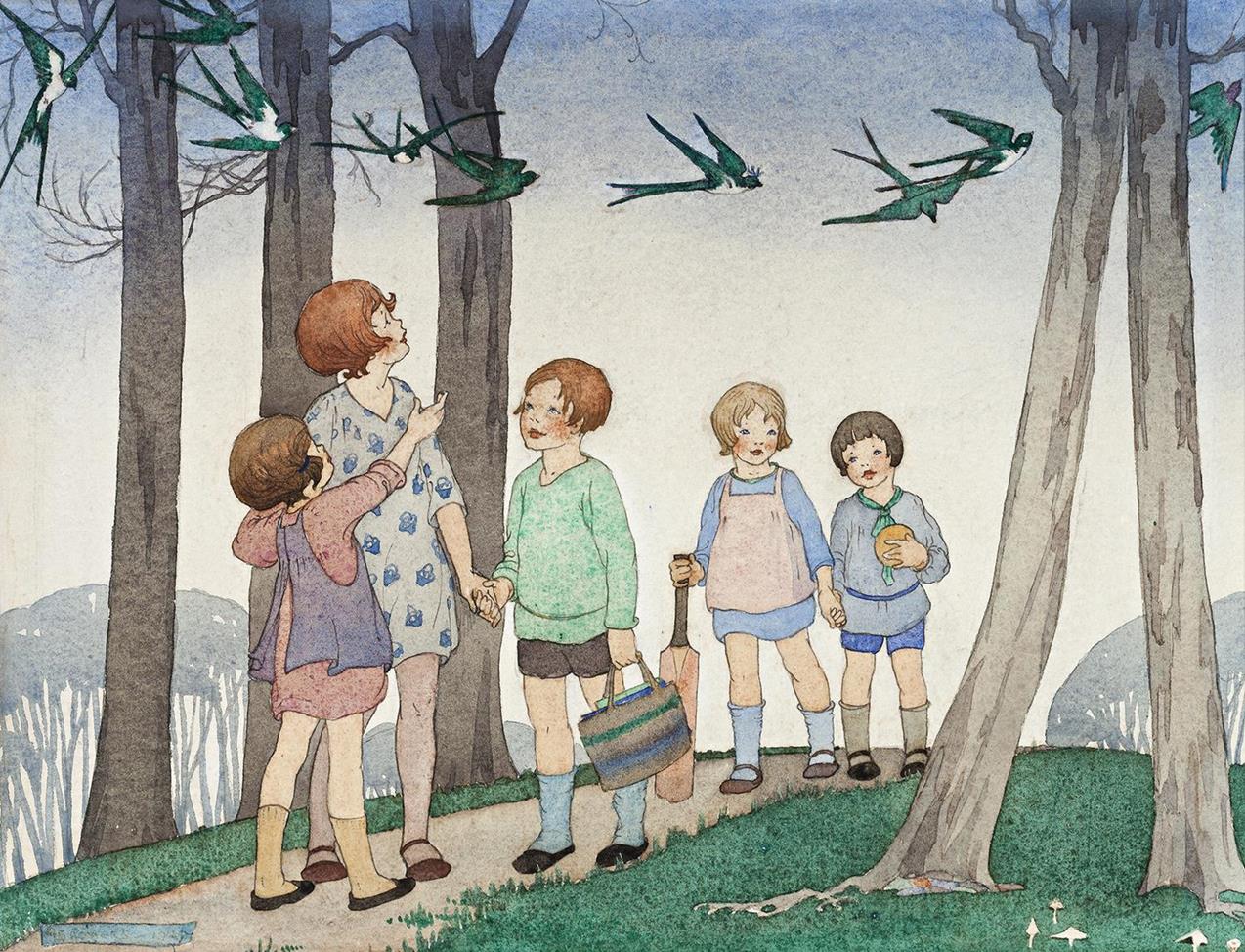 THE ENCHANTED BIRDS