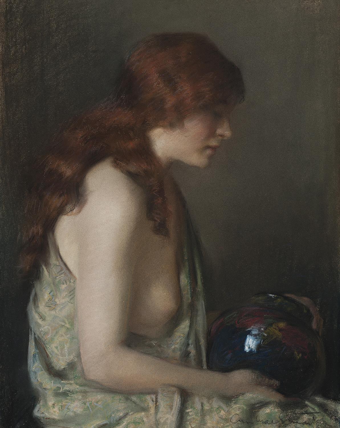 THE BLUE VASE