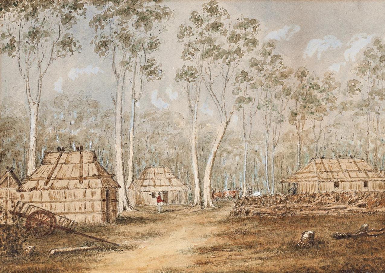 SETTLERS’ HUTS