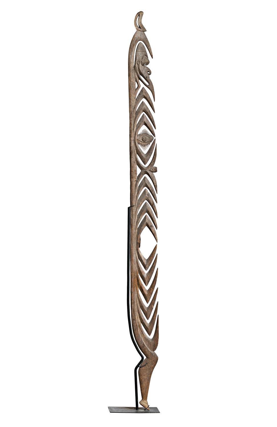 YIPWON SPIRIT FIGURE, YIMAM PEOPLE, KOREWORI RIVER REGION, EAST SEPIK PROVINCE, PAPUA NEW GUINEA