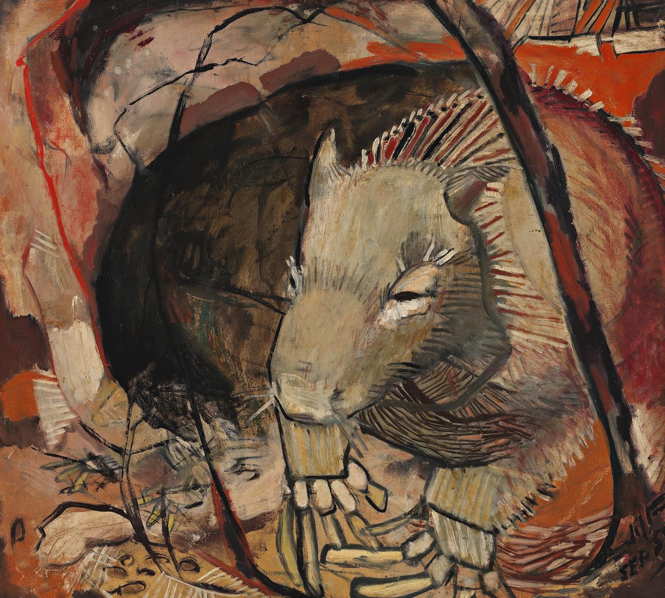 THE GREY WOMBAT