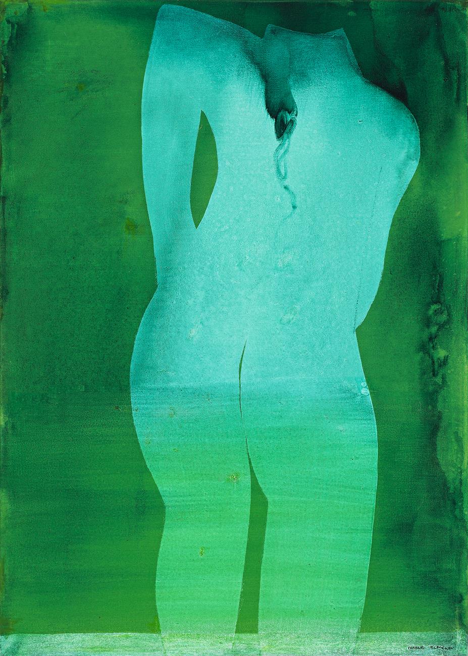 NUDE AND LILY POND, c.1969 – 70