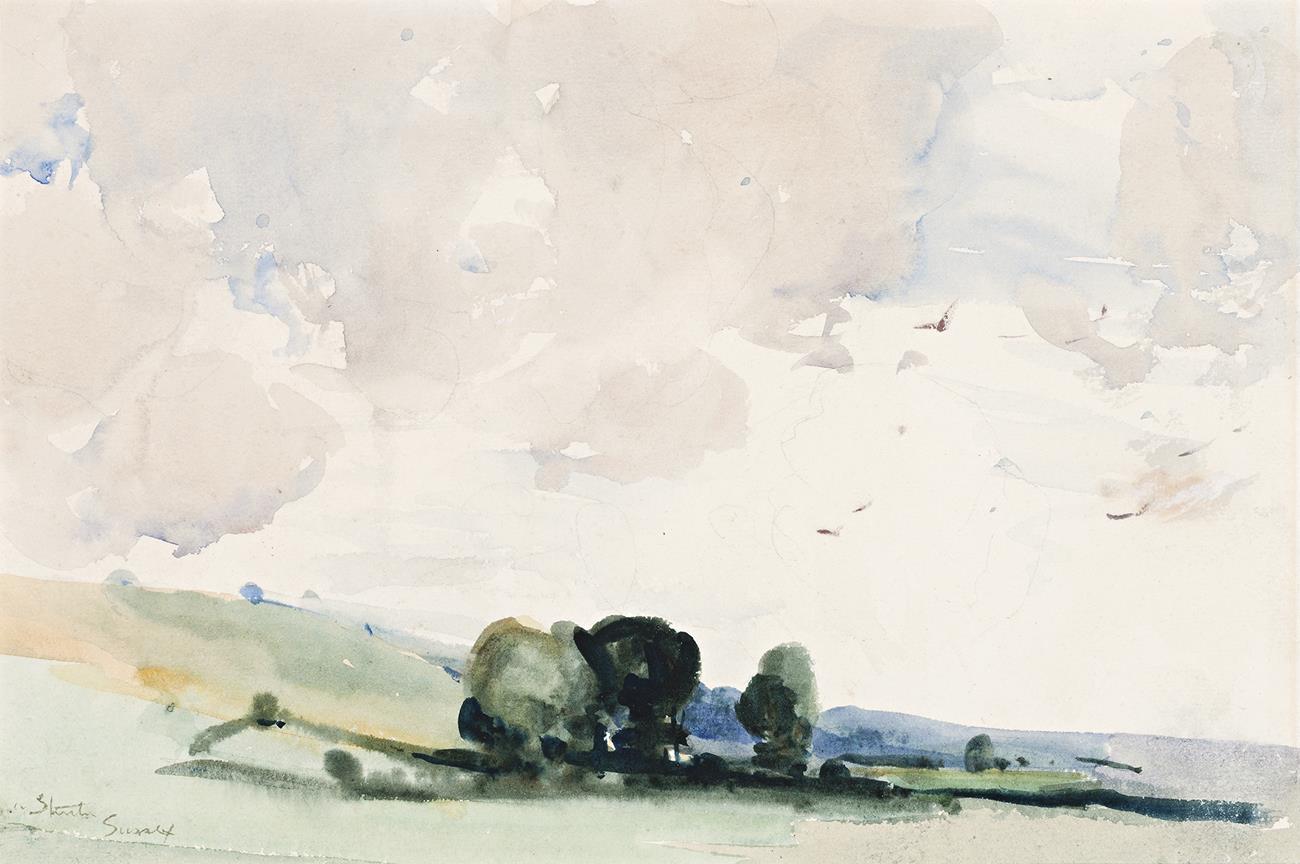 WINDY DAY, SUSSEX