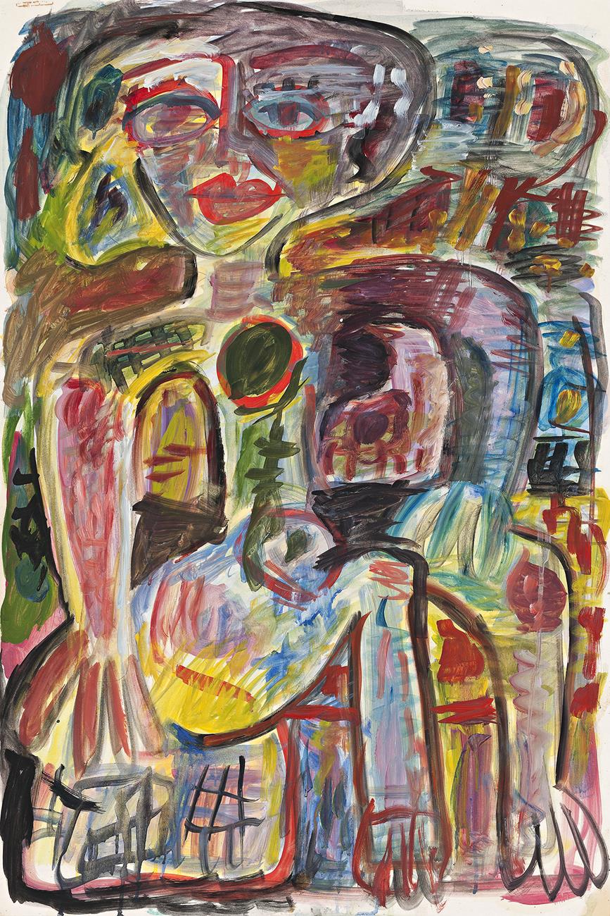 SEATED NUDE (TD1611), c.1952 – 56