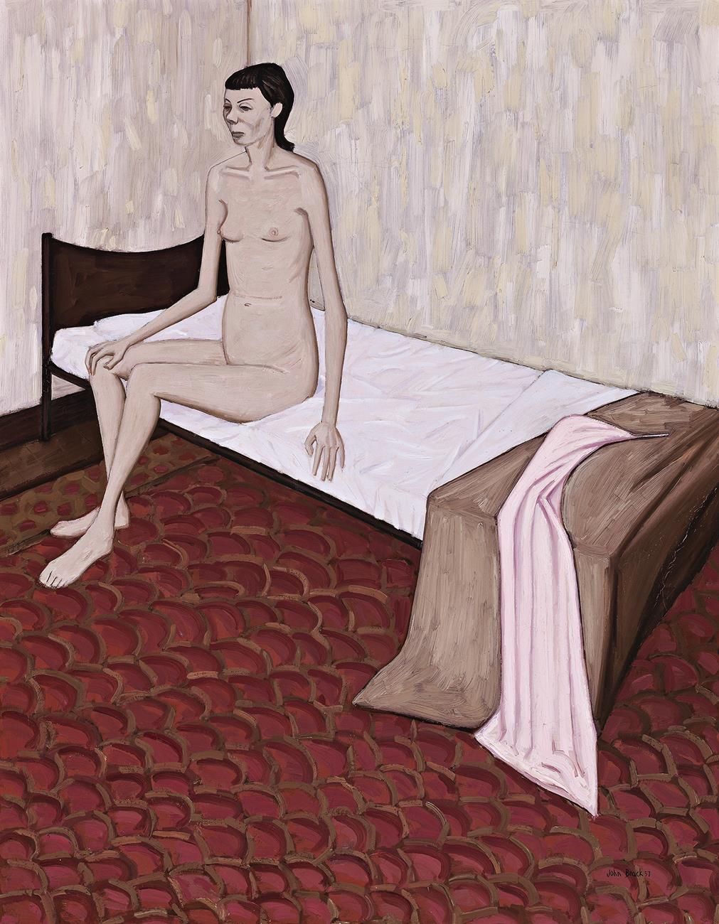 NUDE WITH NIGHTGOWN