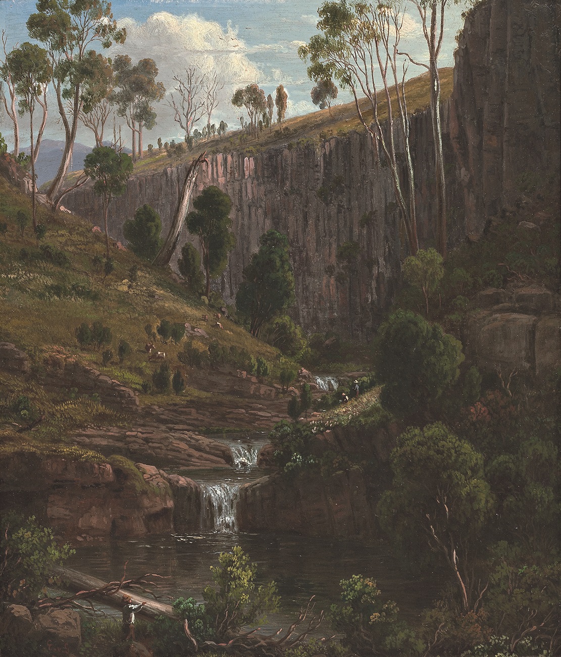 RAVINE NEAR GLENLYON, UPPER LODDON